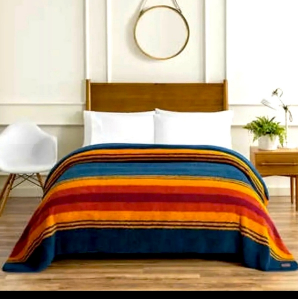 Pendleton Sherpa Fleece 🔥 Blanket King Siz